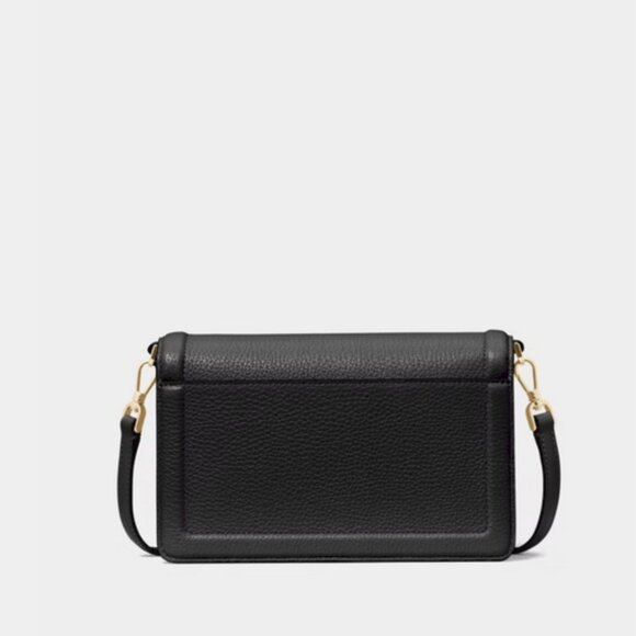 Kate Spade Knott Mini Flap Crossbody Bag Pebbled Leather Purse KM611 NWT $249 - Picture 4 of 7